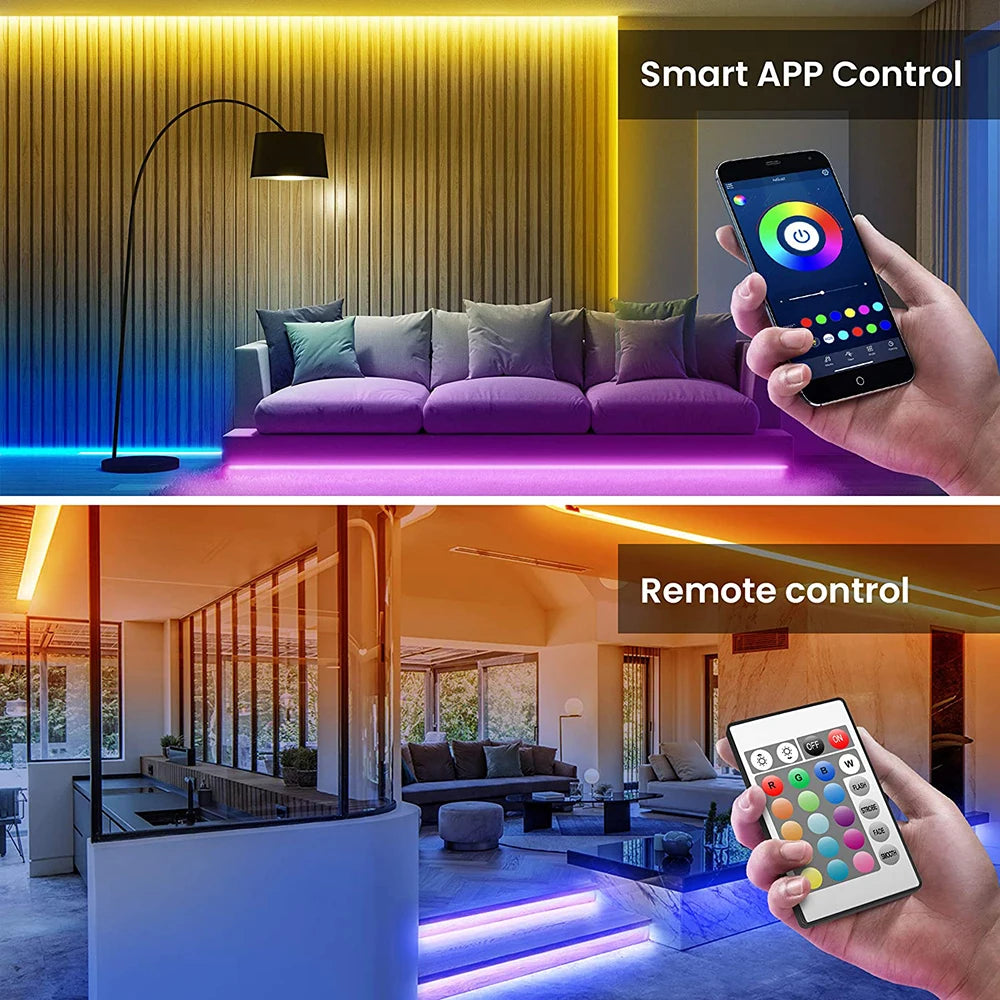 Bandă LED flexibilă Bluetooth USB, 5050 SMD, 5V