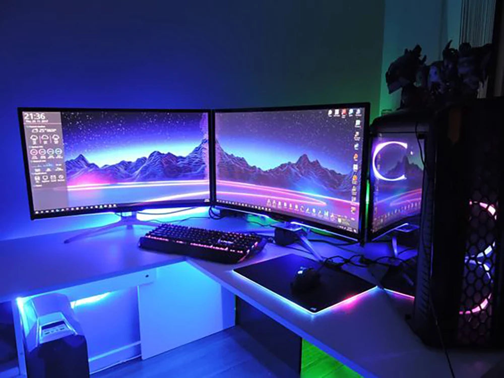 Bandă LED flexibilă Bluetooth USB, 5050 SMD, 5V