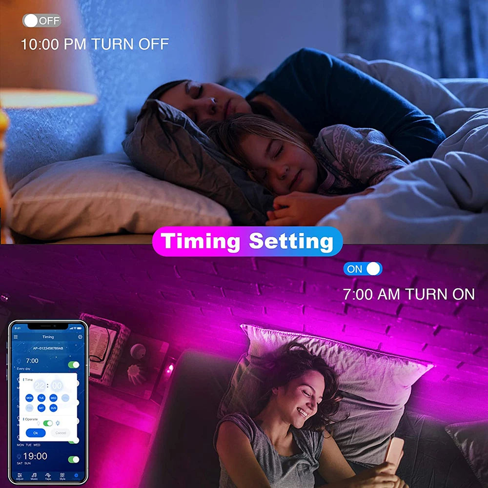 Bandă LED flexibilă Bluetooth USB, 5050 SMD, 5V