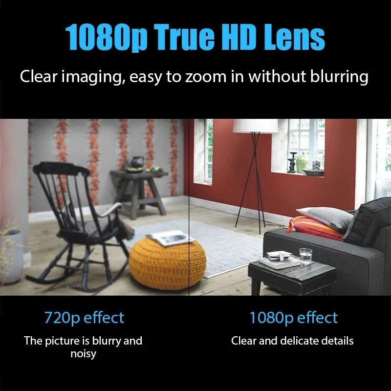 Cameră mini 1080P X5, viziune nocturnă clară, ușoară, portabilă