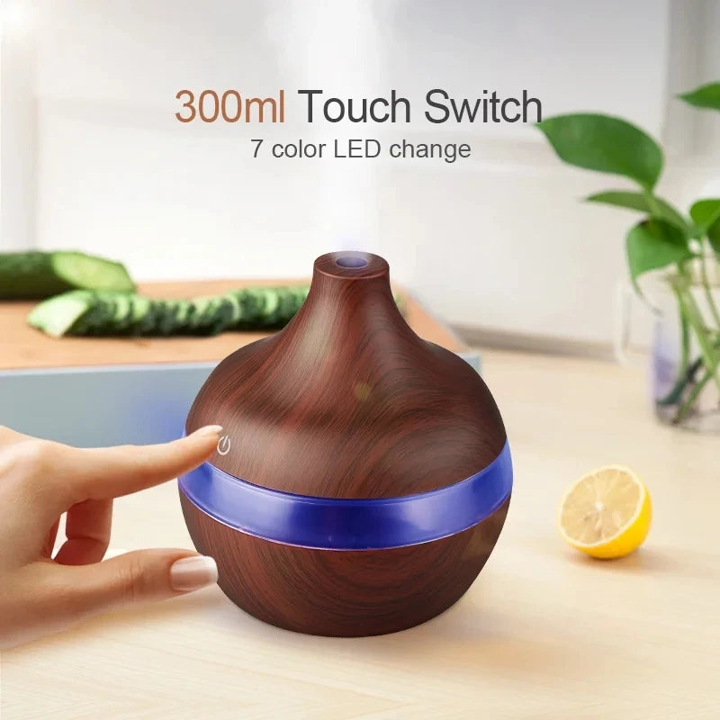 Umidificator electric cu diferite arome