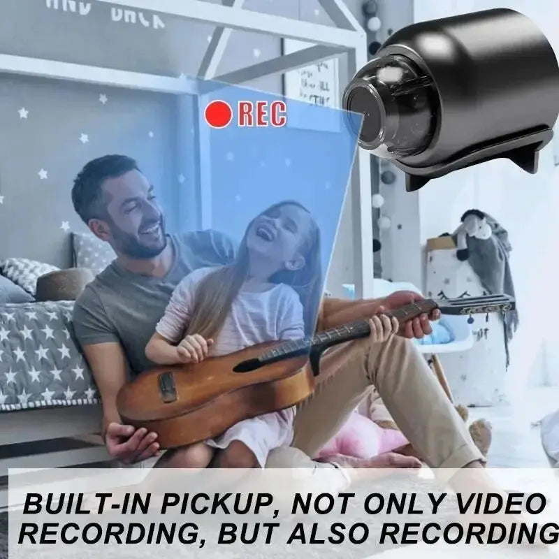 Cameră mini 1080P X5, viziune nocturnă clară, ușoară, portabilă
