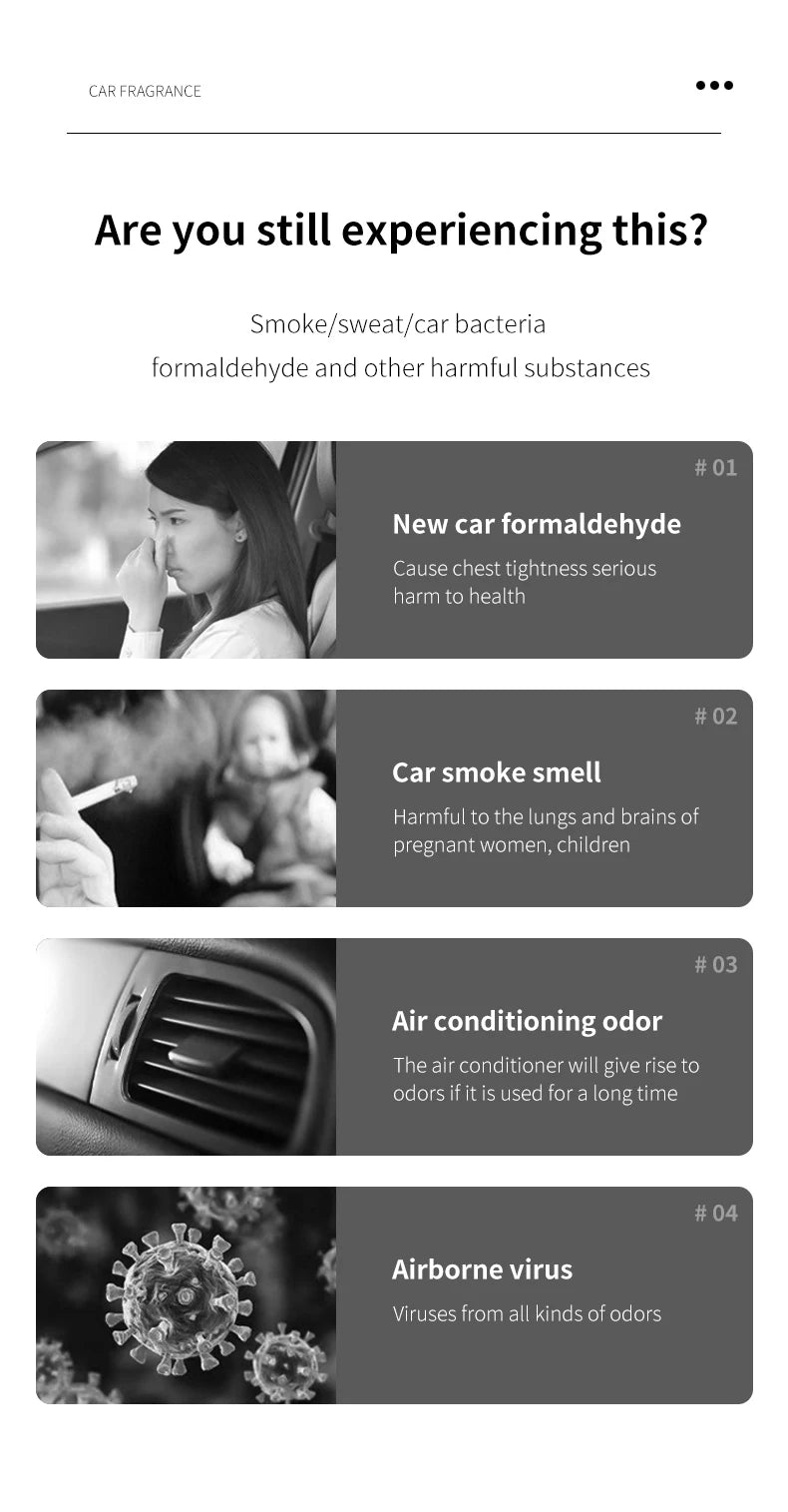 Odorizant auto, mentine prospețimea.