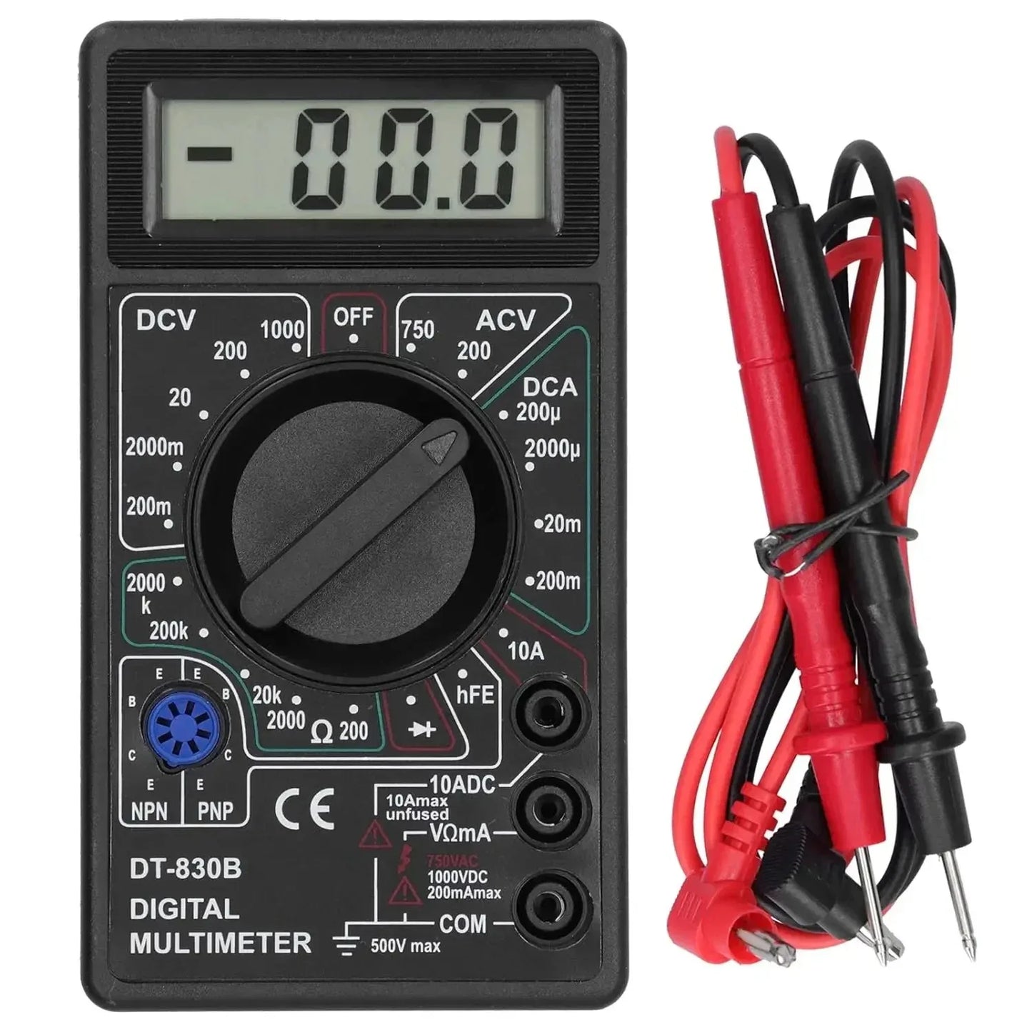 Multimetru / Voltmetru / Ampermetru digital DT-830B