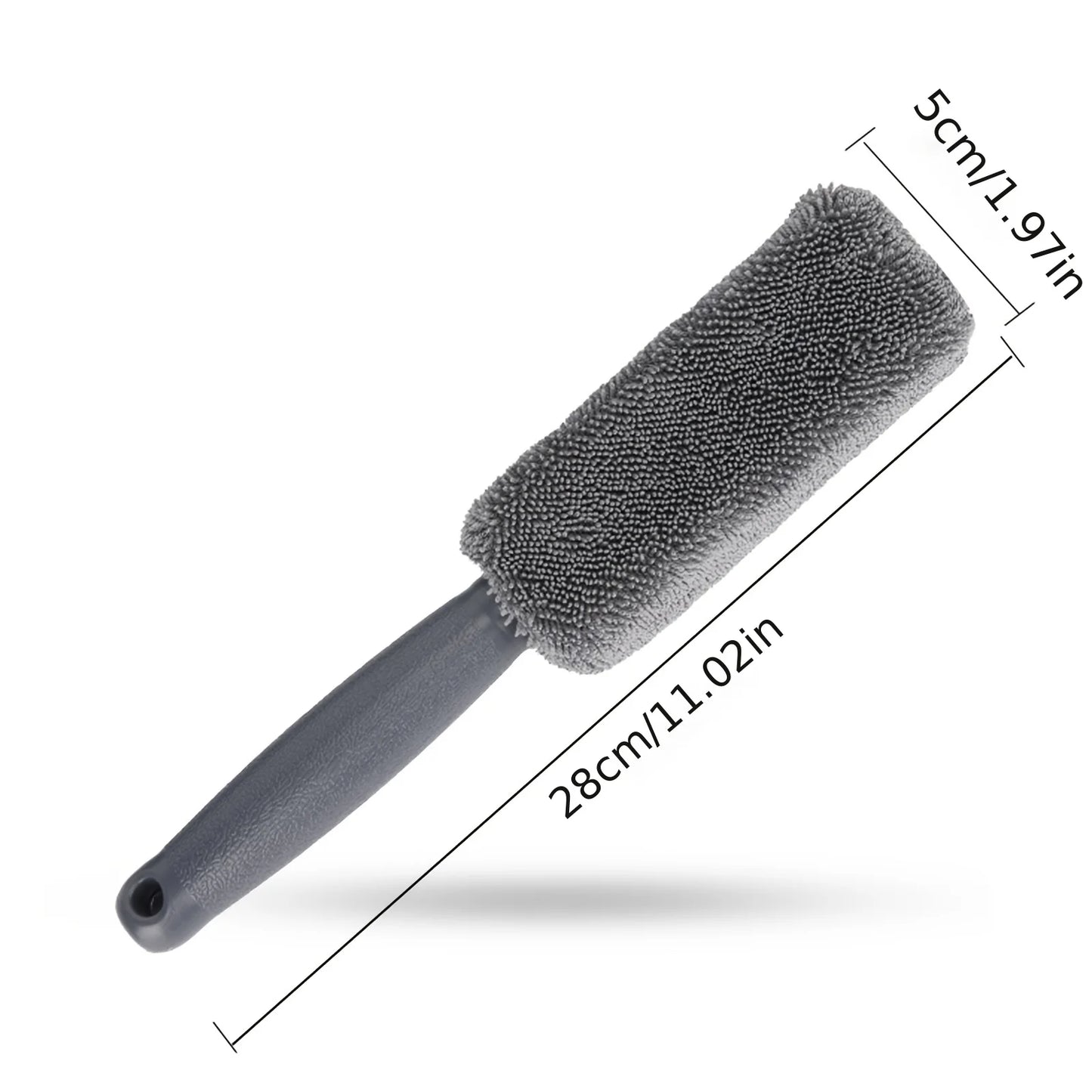 Perie auto din microfibră pentru jante