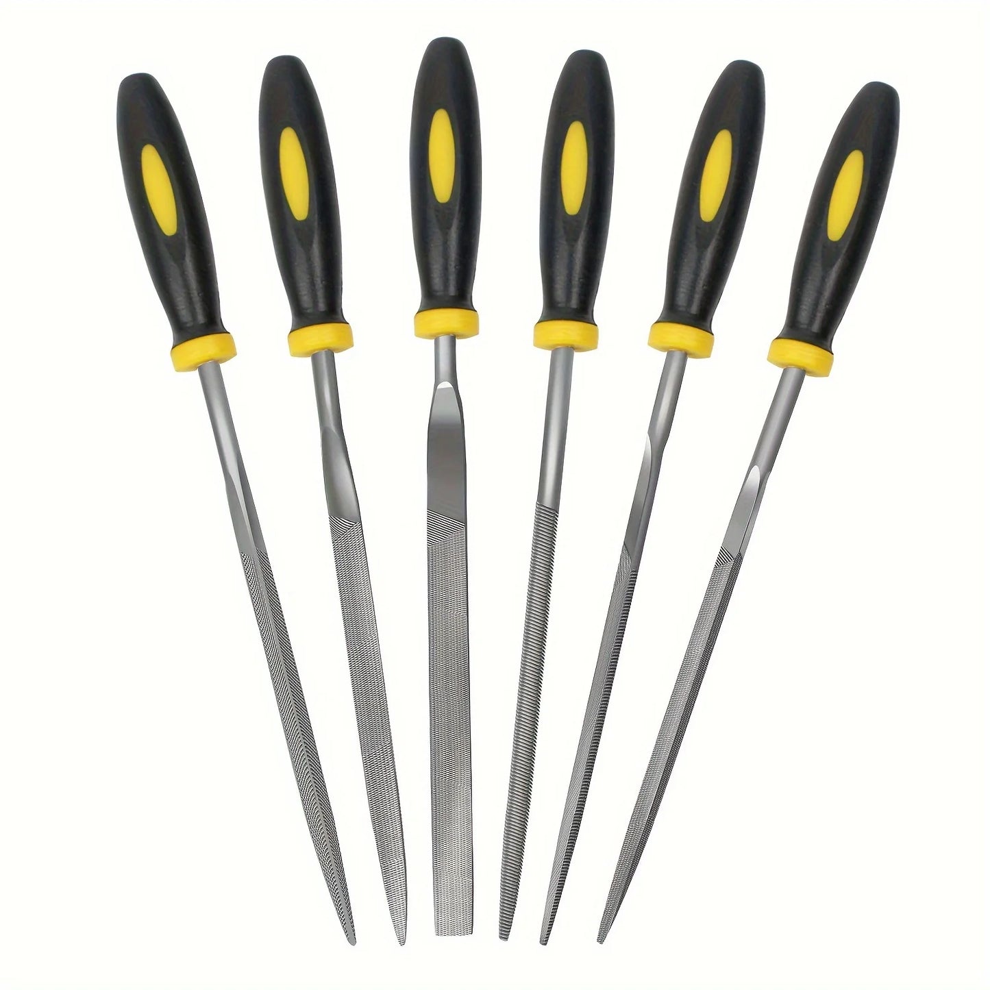 Set pile din oțel cu conținut ridicat de carbon cu mânere ergonomice antiderapante