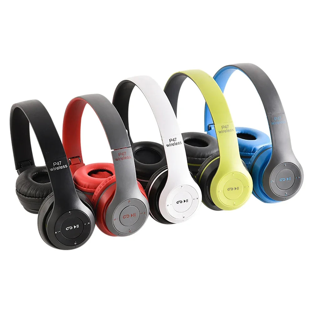 Casti stereo P47 5.0 Bluetooth, pliabile, fără fir