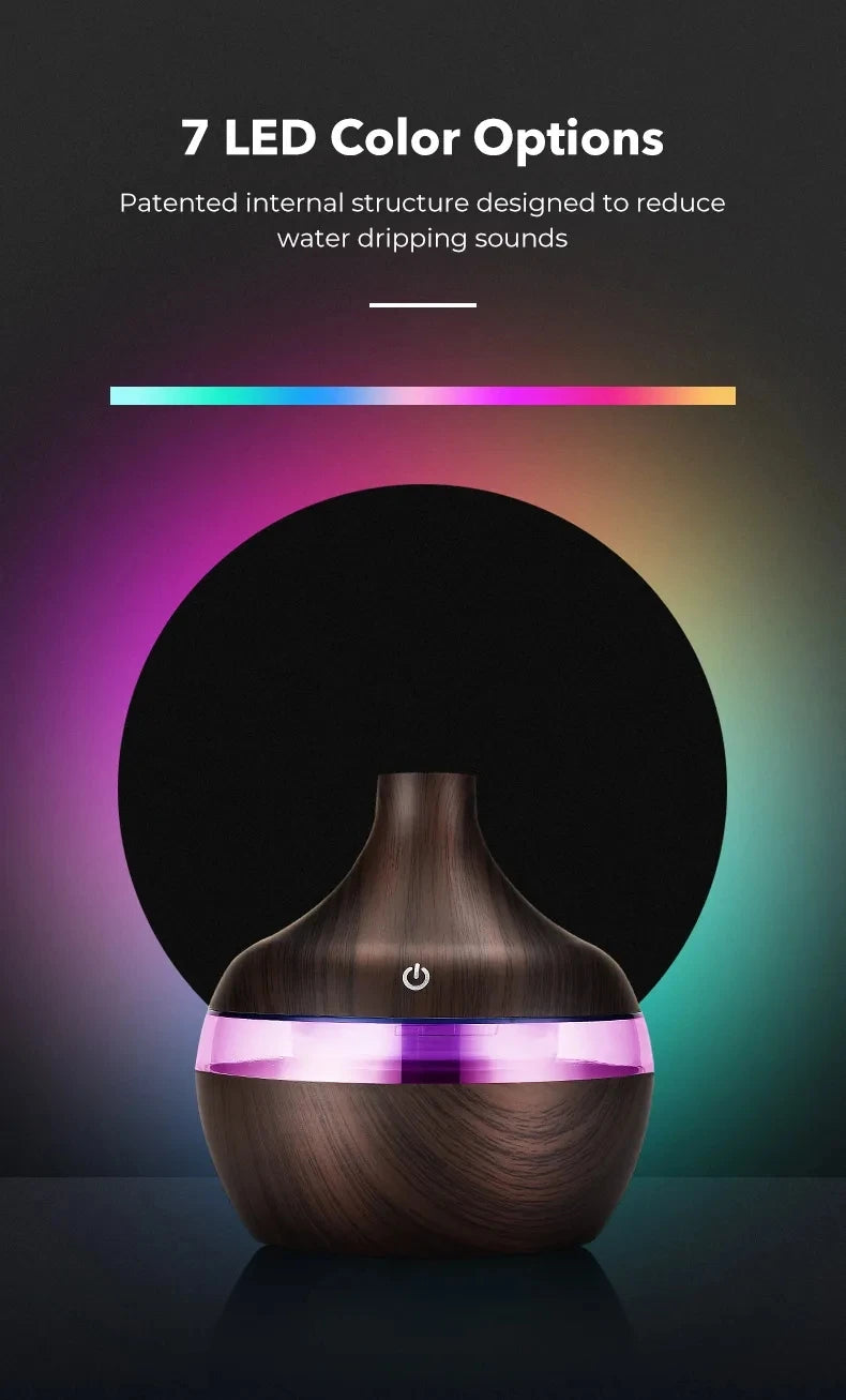 Umidificator electric cu diferite arome