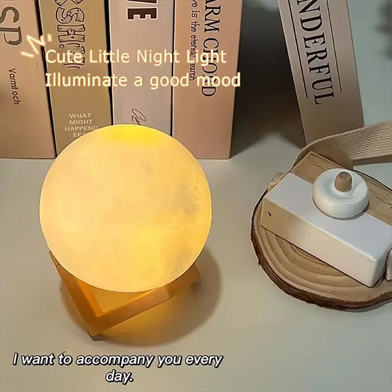Lampă de noapte tip lună