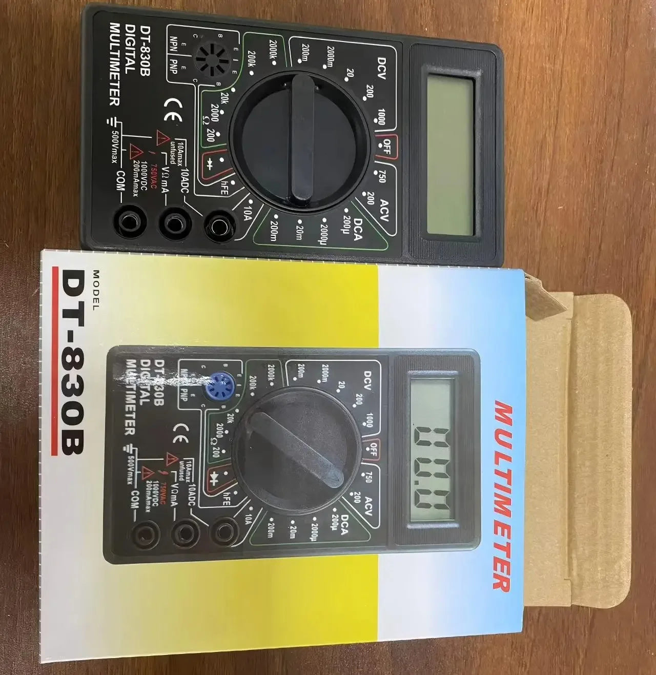 Multimetru / Voltmetru / Ampermetru digital DT-830B