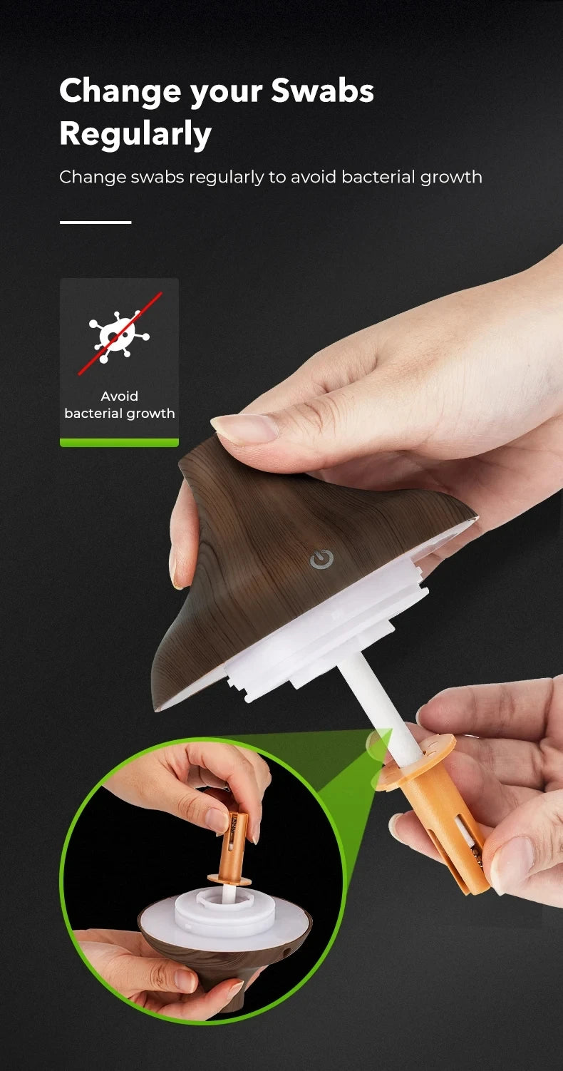 Umidificator electric cu diferite arome