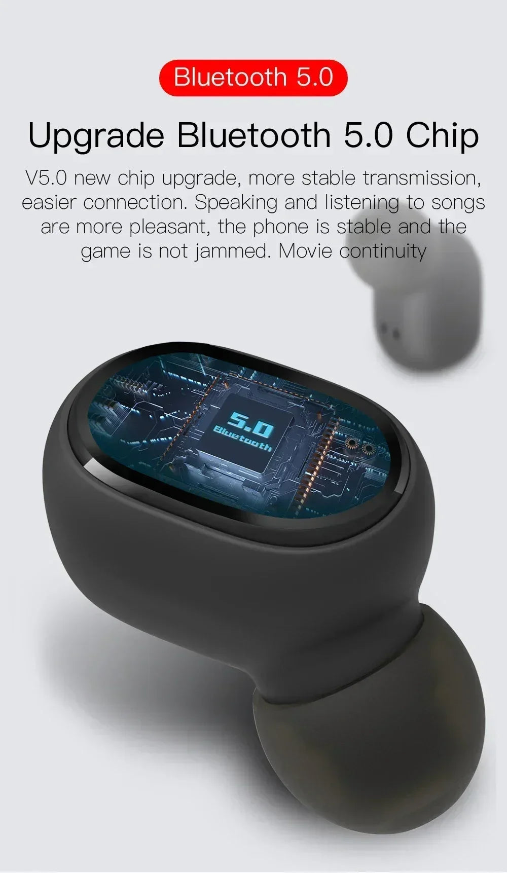 Căști Bluetooth, Wireless cu anulare a zgomotului si microfon