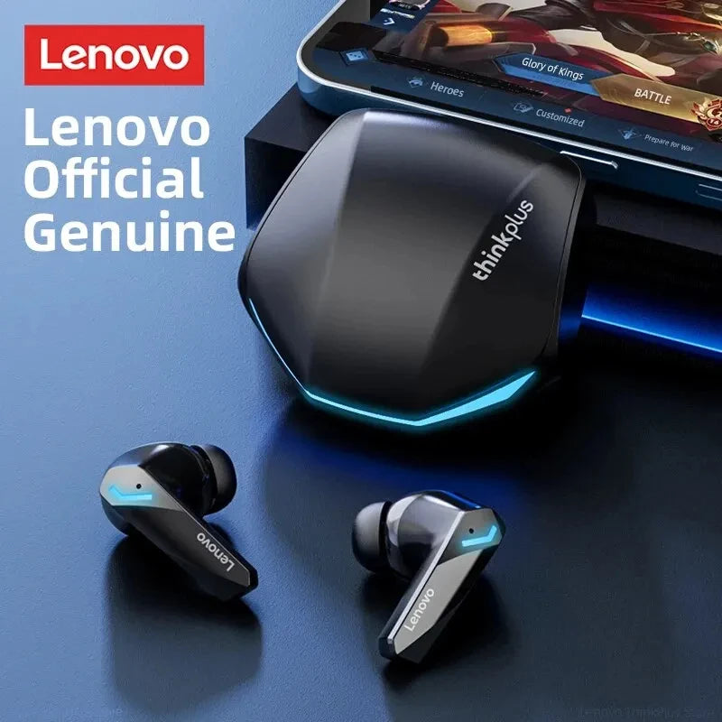 Căști Lenovo GM2 Pro Gaming, Bluetooth 5.3, sport, cu microfon, HD, cu reducere a zgomotului