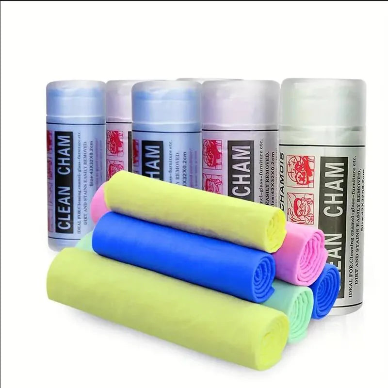 Prosop uscare auto, ultra absorbant, din piele de caprioara