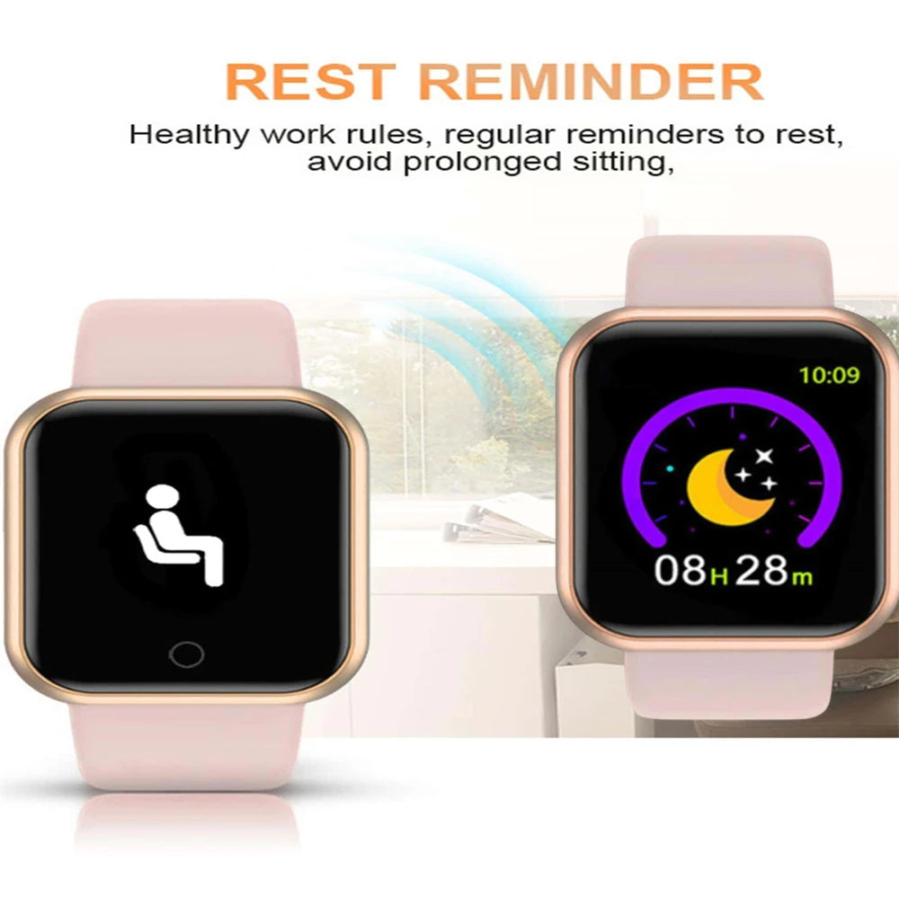 Ceas inteligent pentru bărbați și femei, ceas de mână tip fitness