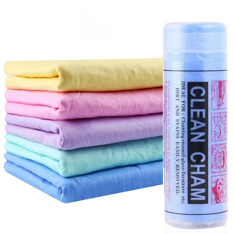 Prosop uscare auto, ultra absorbant, din piele de caprioara