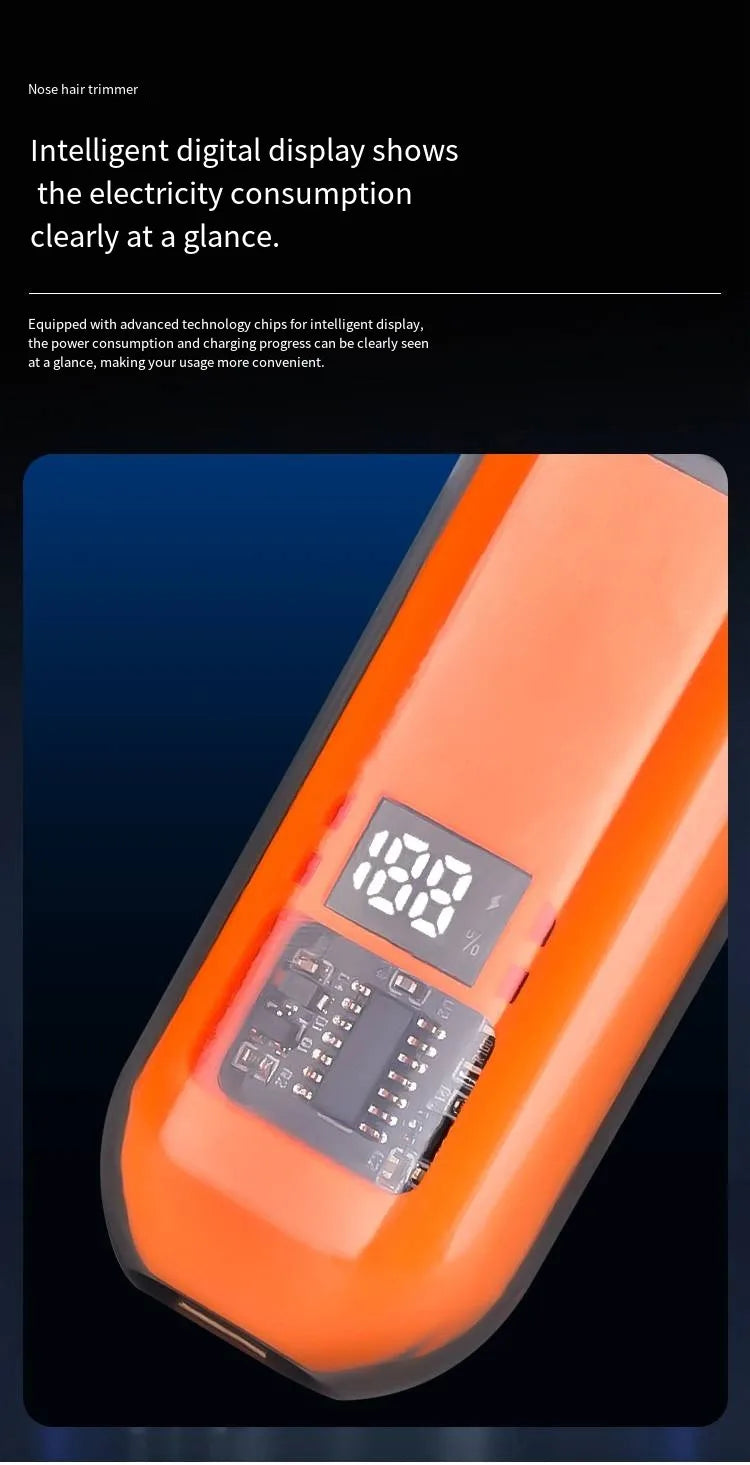 Aparat de tuns parul din nas si urechi