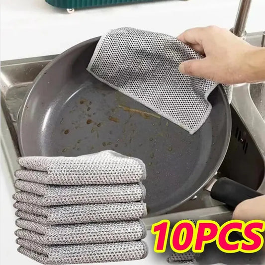 Sec 10 bucati bureti din sarma argintie