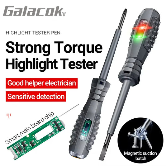 Șurubelniță multifuncțională, stilou de testare a tensiunii, 70-600V