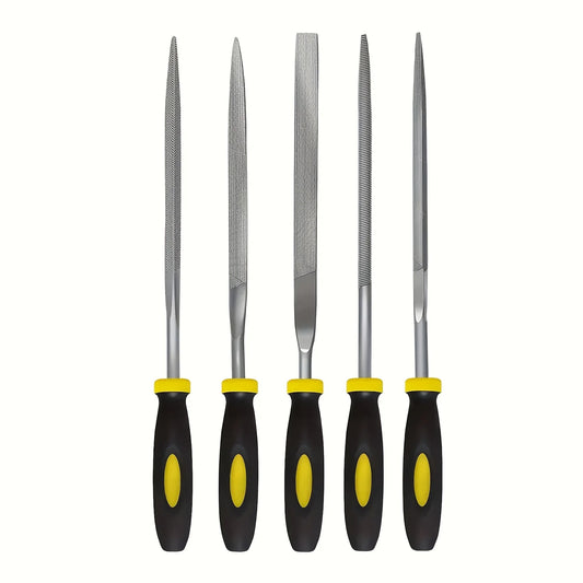 Set pile din oțel cu conținut ridicat de carbon cu mânere ergonomice antiderapante