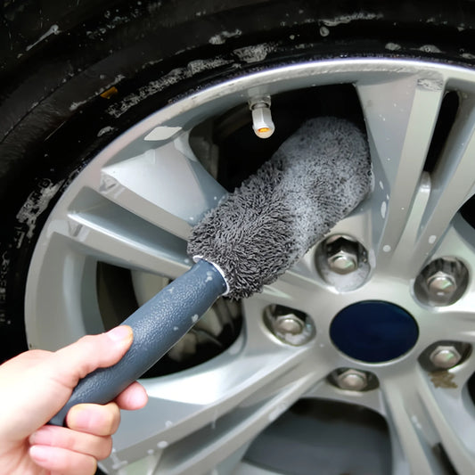 Perie auto din microfibră pentru jante