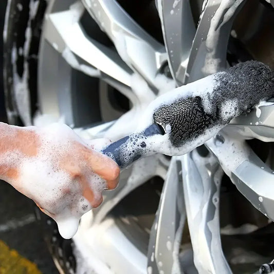 Perie auto din microfibră pentru jante