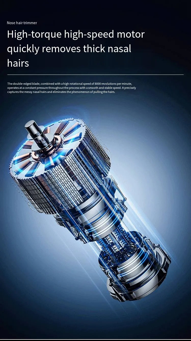 Aparat de tuns parul din nas si urechi