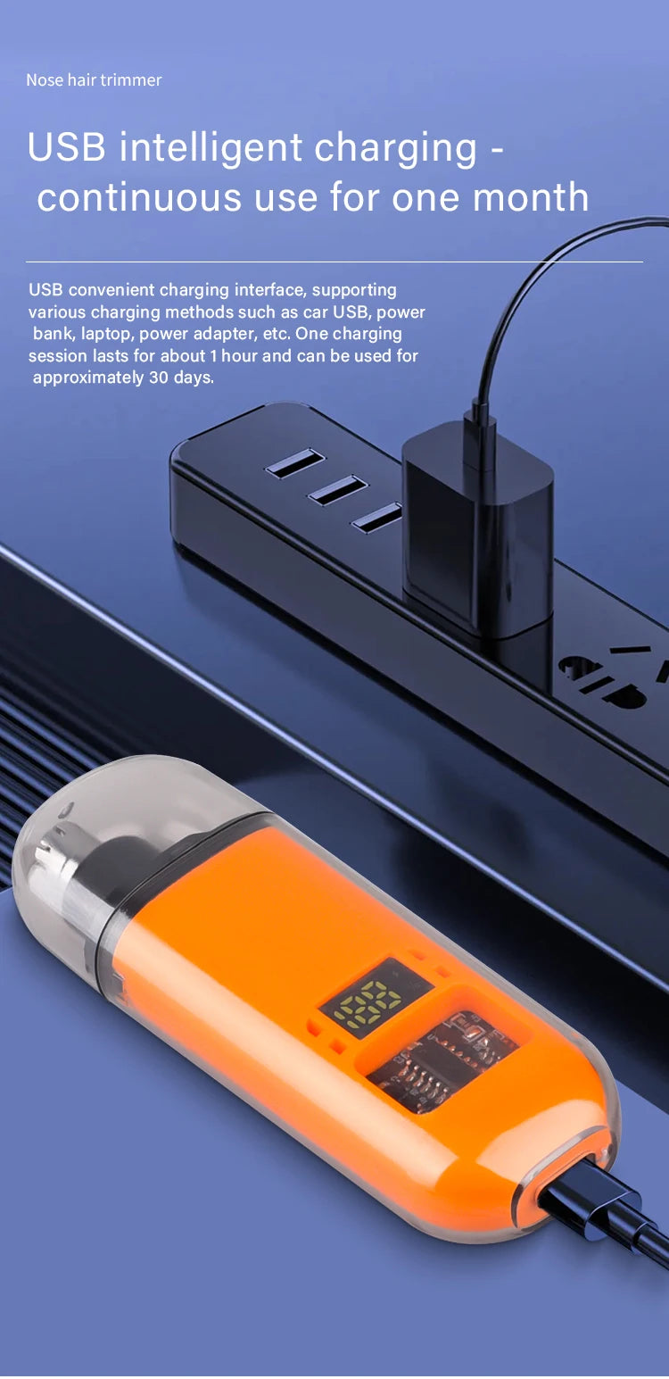 Aparat de tuns parul din nas si urechi