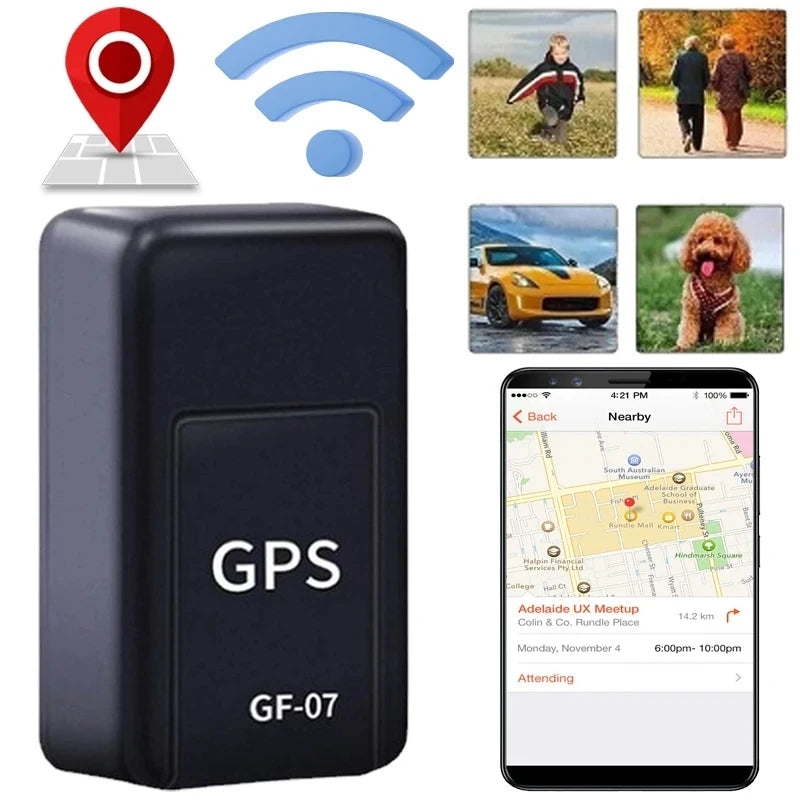 Mini GPS magnetic pentru localizare auto