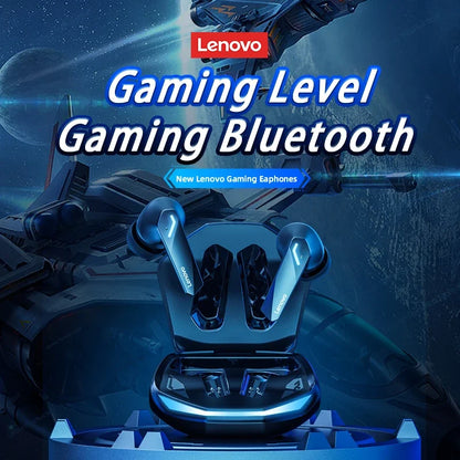 Căști Lenovo GM2 Pro Gaming, Bluetooth 5.3, sport, cu microfon, HD, cu reducere a zgomotului