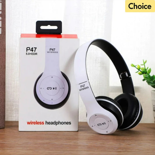 Casti stereo P47 5.0 Bluetooth, pliabile, fără fir