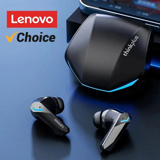 Căști Lenovo GM2 Pro Gaming, Bluetooth 5.3, sport, cu microfon, HD, cu reducere a zgomotului
